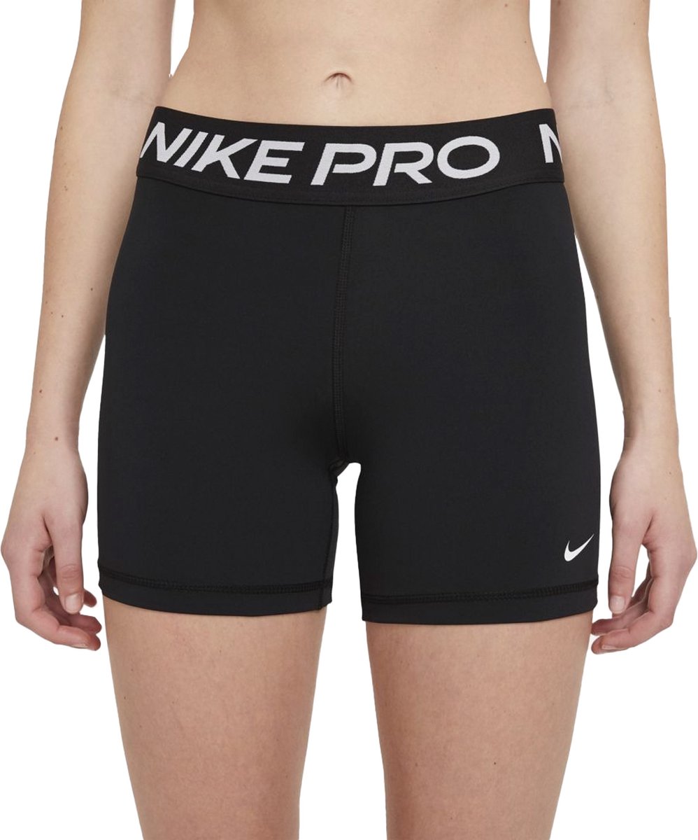 Nike Pro 365 5In Sportbroek Dames - Zwart - Maat S - Nike