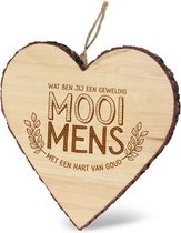 Mijn Hart Hang deco "Mooi Mens"