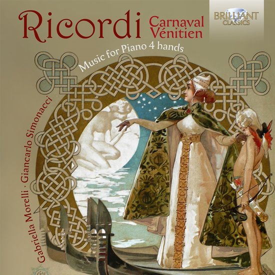 Foto: Gabriella morelli ricordi carnaval venitien music for piano 4 hands cd 