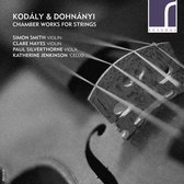 Simon Smith Clare Hayes - Kodaly & Dohnanyi Chamber Works For (CD)