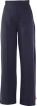 PANTS FENNA BLUE JAQUARD JAQUARD COTTON S?