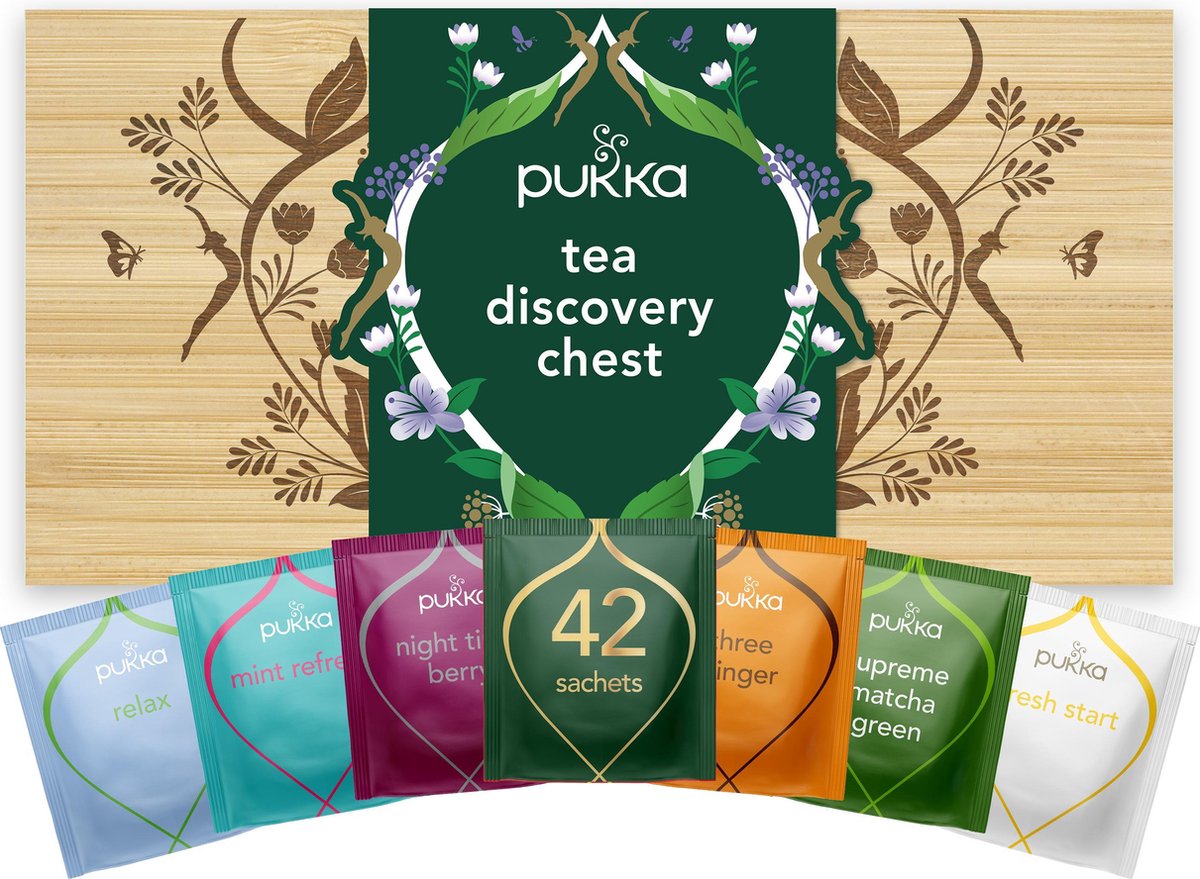 Pukka Tea Box Noël, coffret cadeau de luxe pour les vrais amateurs