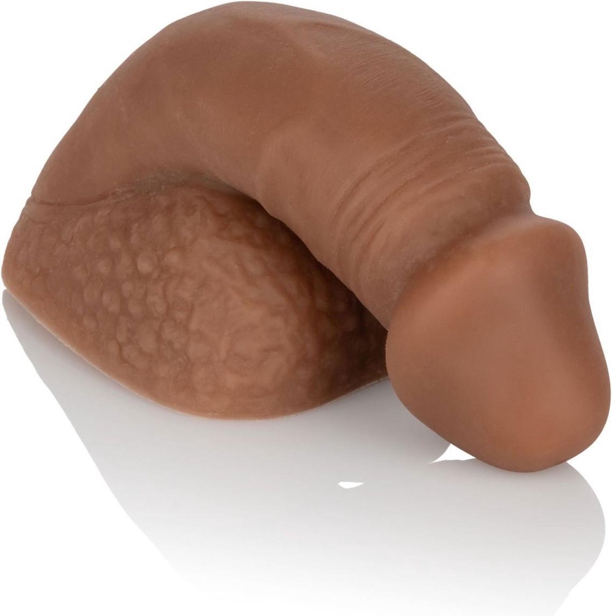 Goedkoopste Calexotics - Siliconen Packing Penis - Slappe Penis - FtM Drag - 10,25 cm - medium donkere kleur