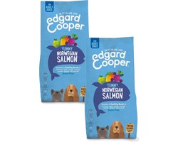 Edgard & Cooper Yummy Norwegian Salmon Adult Zalm&Rode Biet&Appel - Hondenvoer - 2 x 12 kg
