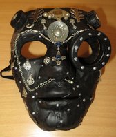 Handgemaakt Steampunk masker Thaddeus - Uniek