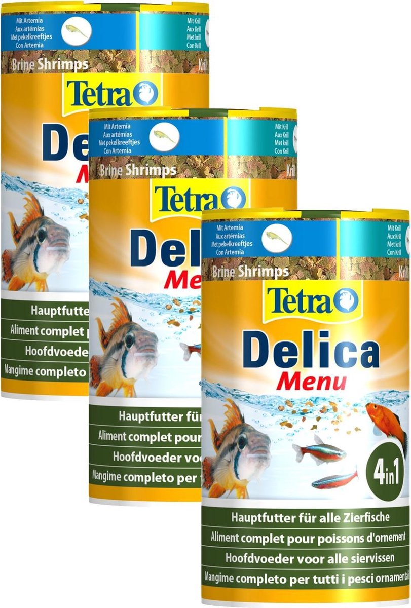 Tetra Delica Rmix - Vissenvoer - 3 x 100 ml