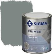 Sigma Houtlak Interieur Primer Mat - Sterke Hechting - Goede Schuurbaarheid - RAL 7004 - Grijs - 0.75L