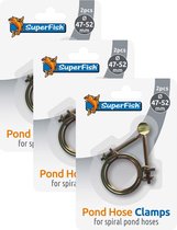 Superfish Spiraalslangklem 2 stuks - Filters - 3 x 47-52 mm