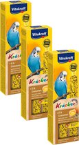 Vitakraft Perruche Kracker 2 pièces - Bird Snack - 3 x Egg