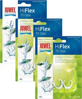Juwel Kunststofclip Hiflex T5 - Verlichting - 3 x 4 stuks