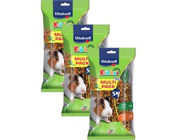 Vitakraft Kräckers Honing & Groente - Cavia - Snack - 3 x 280 gr