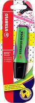 STABILO BOSS SPLASH - Markeerstift - Groen - per stuk