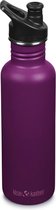 Klean Kanteen Classic Drinkfles - 800ml - Sport Cap - Purple Potion