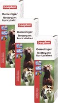 Beaphar Oorreiniger - Oorverzorgingmiddel - 3 x 50 ml