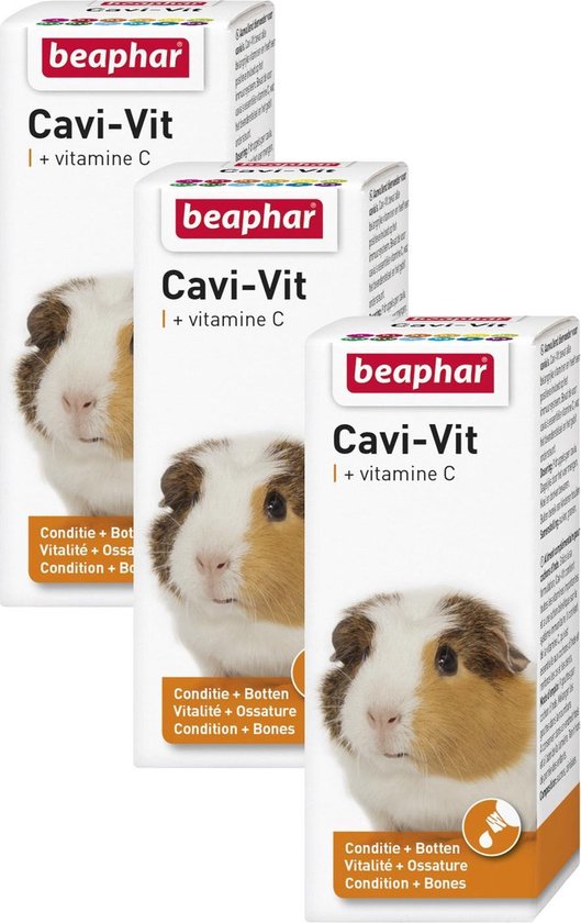 Beaphar Cavi-Vit - Supplement - 3 x 50 ml