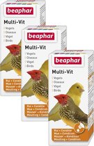 Beaphar Multi-Vitamine Vogels - Vogelapotheek - 3 x 20 ml