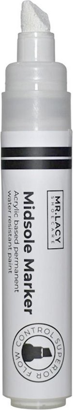 Mr. Lacy - Mid-Sole Paint Marker - Sneaker Pen - Stift - White Wit | bol.com