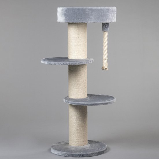 Krabpaal Voor Grote Katten Cat Paradise Plus Crème Beige van RHRQuality