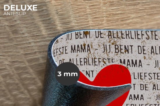 Set de table - You are the sweetest mama - Maman - Proverbes - Citations - 45x30 cm - 6 pièces - Résistant à la chaleur - Antidérapant - Coussinet - Amovible