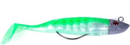 DLT Soft Invasion - Shad - Green - 26gr - 11cm - Wit van DLT — afbeelding 2