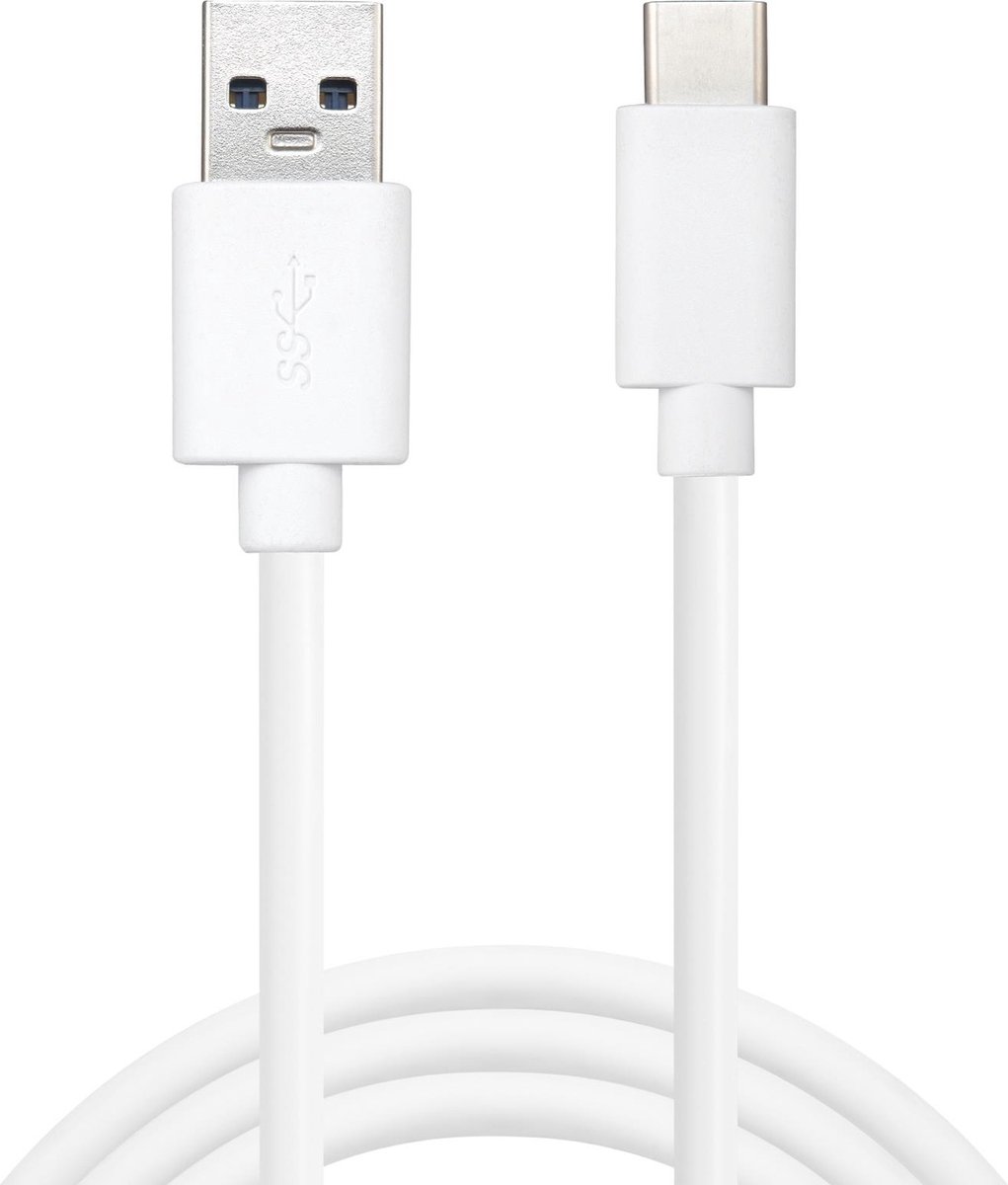 Sandberg - 136-14 - USB-C 3.1 > USB-A 3.0 - 2M - Wit