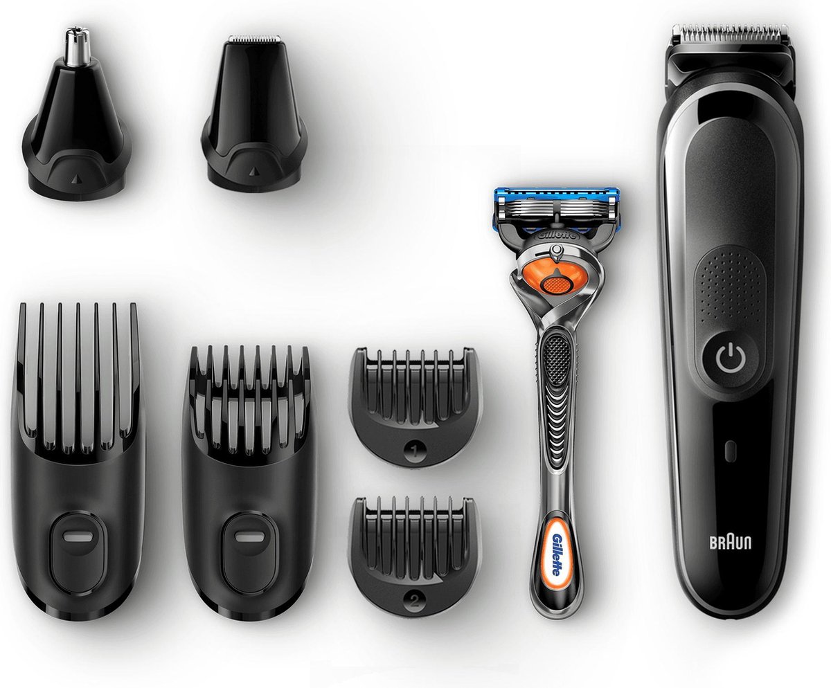 BRAUN MGK5060 Multi Grooming Kit - 8-in-1 trimmer