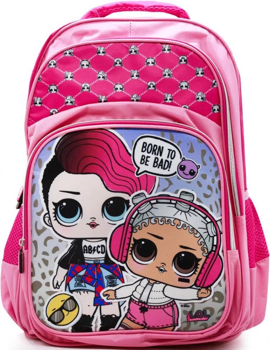 Kinderrugzak LOL Surprise! Together (42 cm) | Rugzak | Born to be bad | Roze