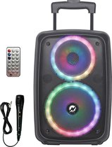 N-GEAR FLASH 860 - Portable Karaoke Party Speaker met Microfoon - Bluetooth
