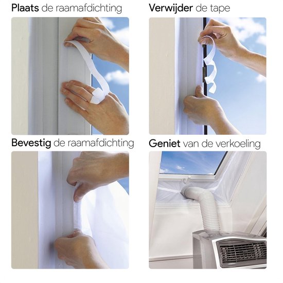 Airco Raam Afdichting - Airco Raam - Kylians® Airco raam-en