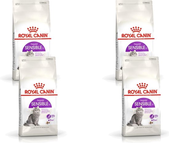 rol Geweldig ticket Royal Canin Fhn Sensible 33 - Kattenvoer - 4 x 4 kg | bol.com