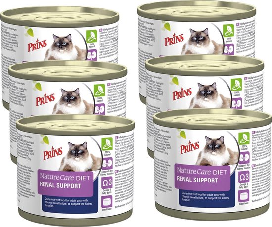 Prins NatureCare Cat Diet Renal 6x0,2kg