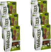 Whimzees Toothbrush Xsmall - Friandises pour chiens - 6 x 48x6,4 cm