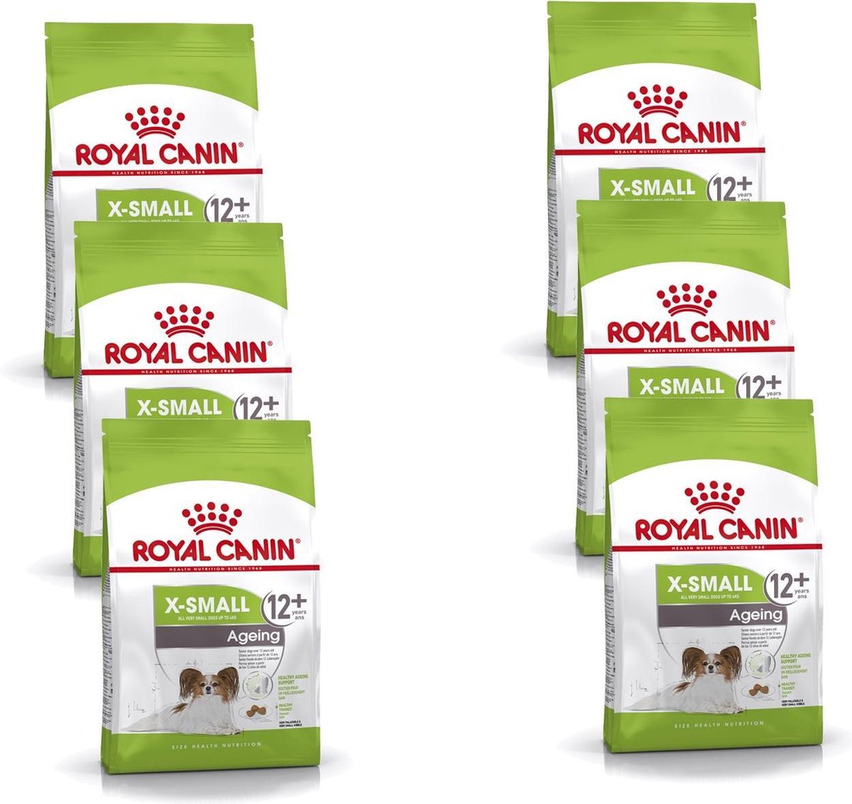 Royal Canin Royal Canin X-Small Ageing 12+ - Hondenvoer - 6 x 1.5 kg