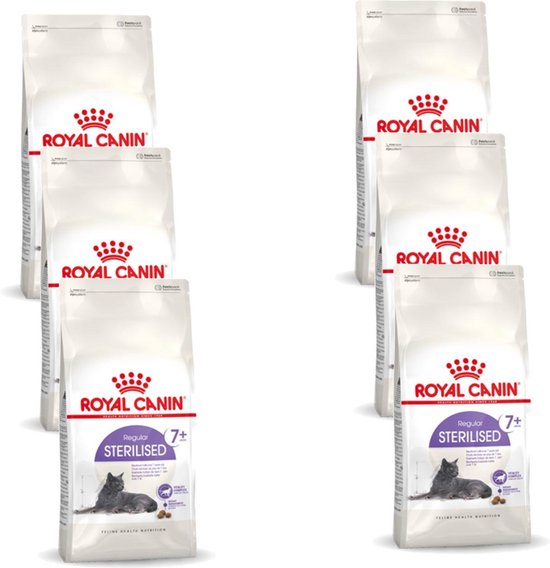 Royal Canin Sterilised 7+ - Kattenvoer - 6 x 400 g