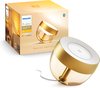 Philips Hue Iris Tafellamp - White and Color Ambiance - Gëintegreerd LED - Goud - 8,1W - Bluetooth - Limited Edition
