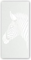 DECOBEL | DECO-VILT | Zebra | Wandpaneel - Wanddecoratie - Muurdecoratie - Woonkamer - Petfles - Duurzaam | Wit 20