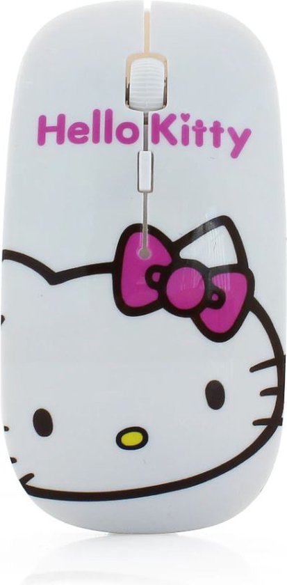 opslag Gastvrijheid vraag naar Hello Kitty kinder muis draadloos wit | bol.com
