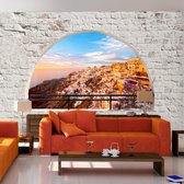 Zelfklevend fotobehang -  Santorini  , Premium Print