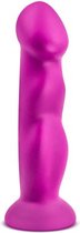 Siliconen Dildo Met Zuignap - Violet - 20cm