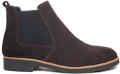 Chelsea boots- Heren schoenen- Mannen laarzen 500- Suède leer- Bruin- Maat 42