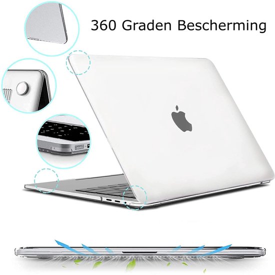 Coque rigide intégrale transparente protection pour Apple MacBook Air Pro 13  M2 A2681 cover case crystal shell 13,6 pouces au meilleur prix