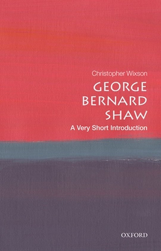 George Bernard Shaw: A Very Short Introduction - cover