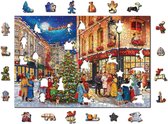 Christmas Street puzzel in hout 505 stuks