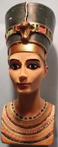 Nefertiti - Beeld - Egyptischen Faraotijd - 10 x 7 x 5 cm - Merk Mysticalls