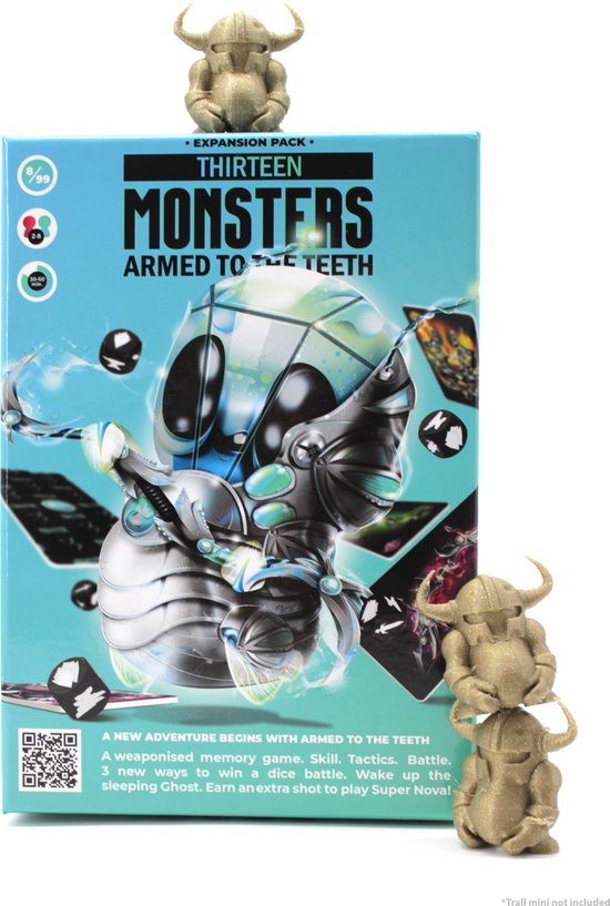 Thumbnail van een extra afbeelding van het spel 13 Monsters: Armed to the Teeth | Battle Expansion Set | Uitbreiding voor 13 Monsters | Vecht, Verdedig, Verover! | Nederlands + Engels