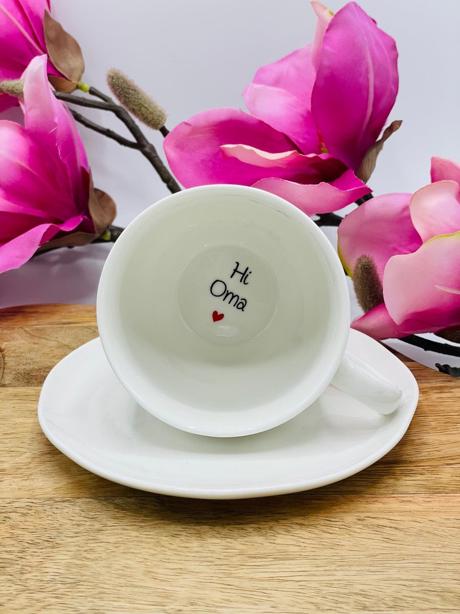Goedkoopste Koffiekopje zwangerschap (aankondiging / bekendmaking) voor Oma