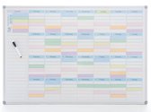 Whiteboardmaster - Whiteboard - Maandplanner - Weekplanner - Gezin - inclusief 212 magneten