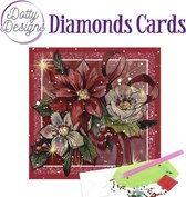 DDDC1069 Dotty Designs Diamond Cards - Poinsetta Square