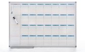 Whiteboardmaster maandplanner / weekplanner gezin exclusief magneten