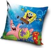 SpongeBob en Patrick Sierkussens - Kussen - 40 x 40 inclusief vulling - Kussen van Polyester  -KledingDroom®
